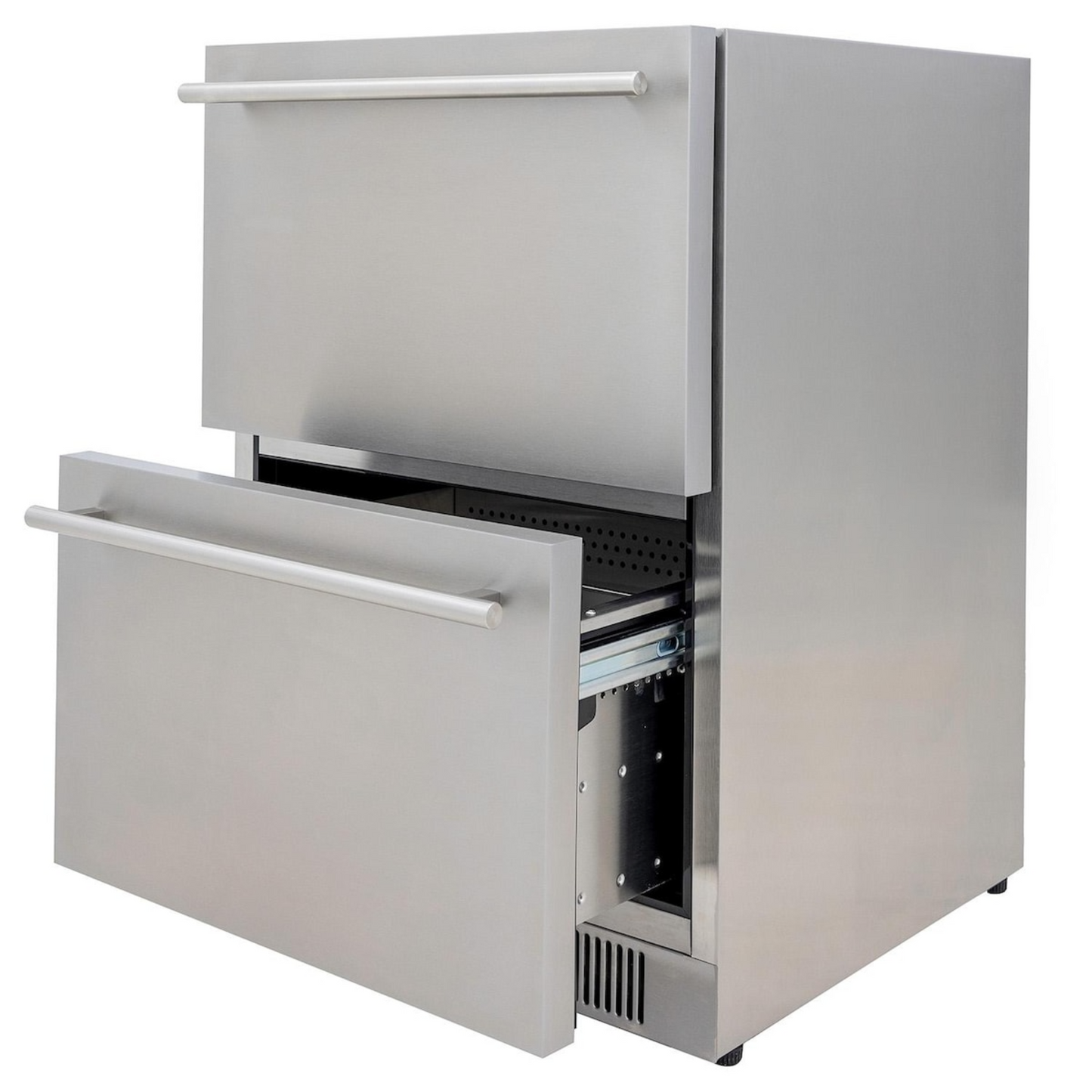 Blaze 23.5-Inch 5.1 Cu. Ft. Outdoor Rated Stainless Steel Double Drawer Refrigerator