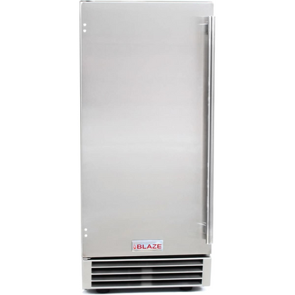 Blaze 50 Lb. 15-Inch Outdoor Rated Ice Maker w/ Gravity Drain