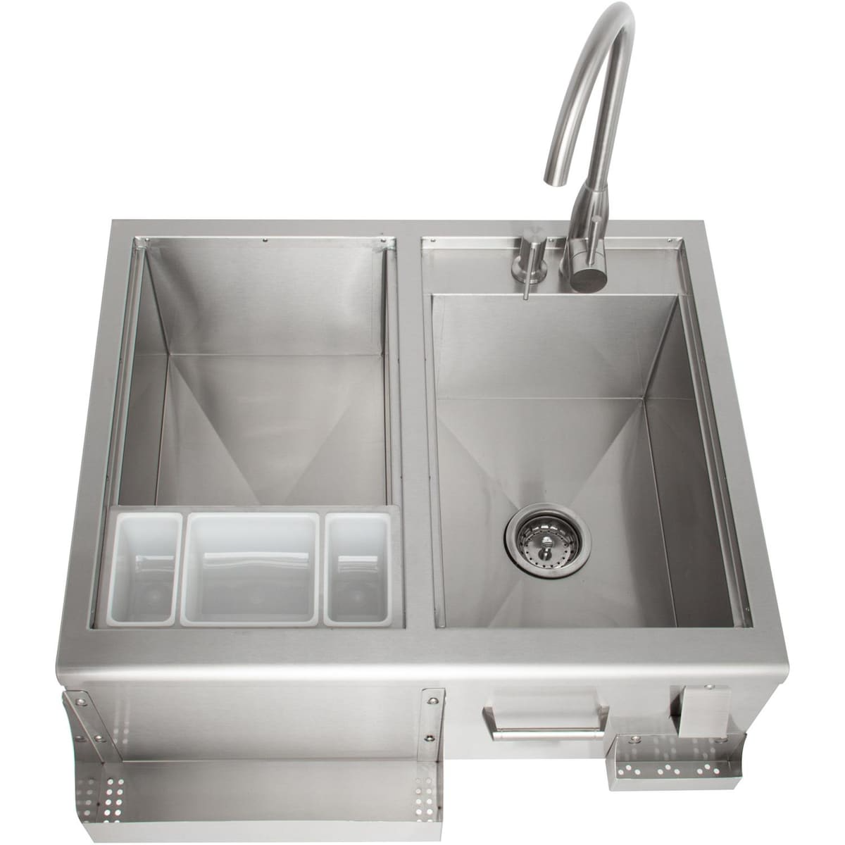 Blaze 30-Inch Beverage Center w/ Sink & Ice Bin Cooler