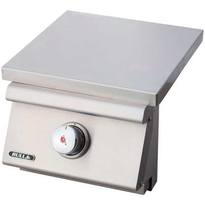 Bull Slide-In Pro Natural Gas Side Burner W/ Stainless Steel Lid