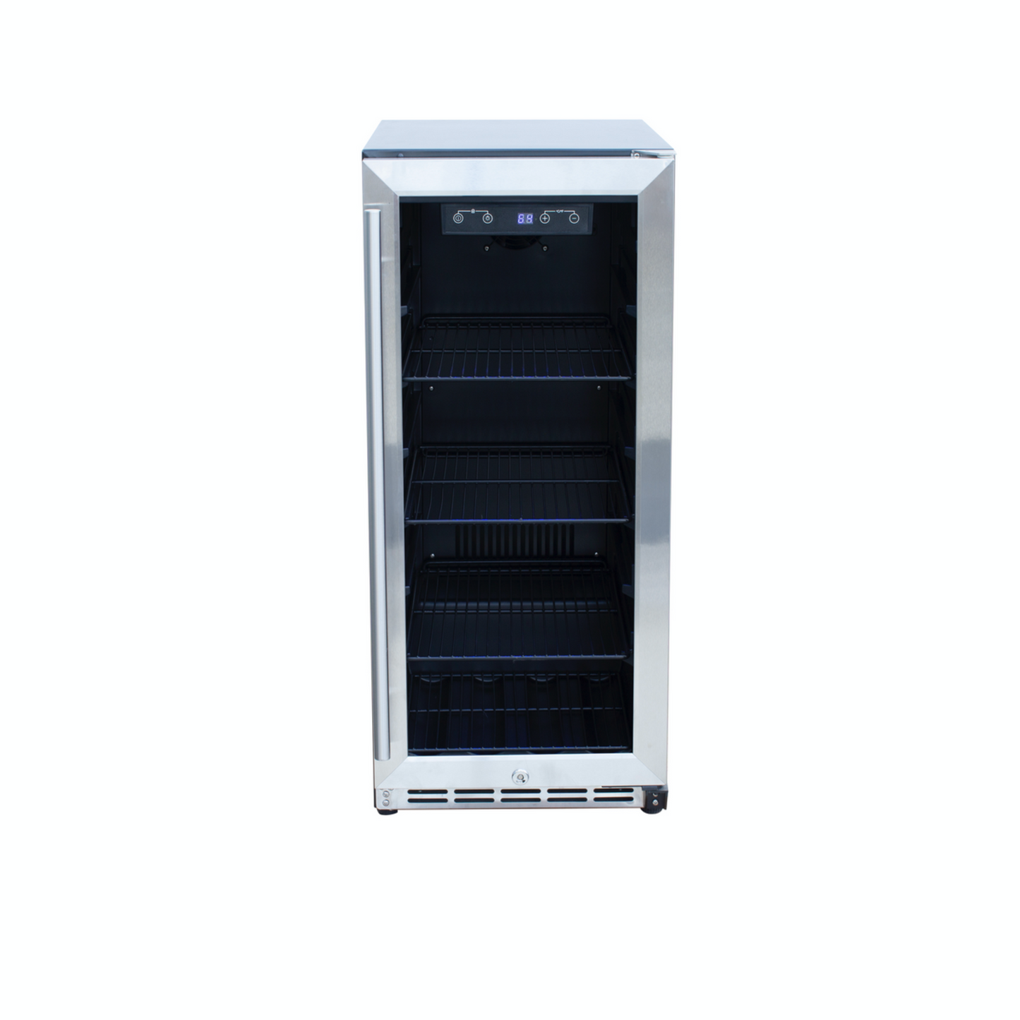 Summerset 15" 3.2C Outdoor Rated Fridge with Glass Door