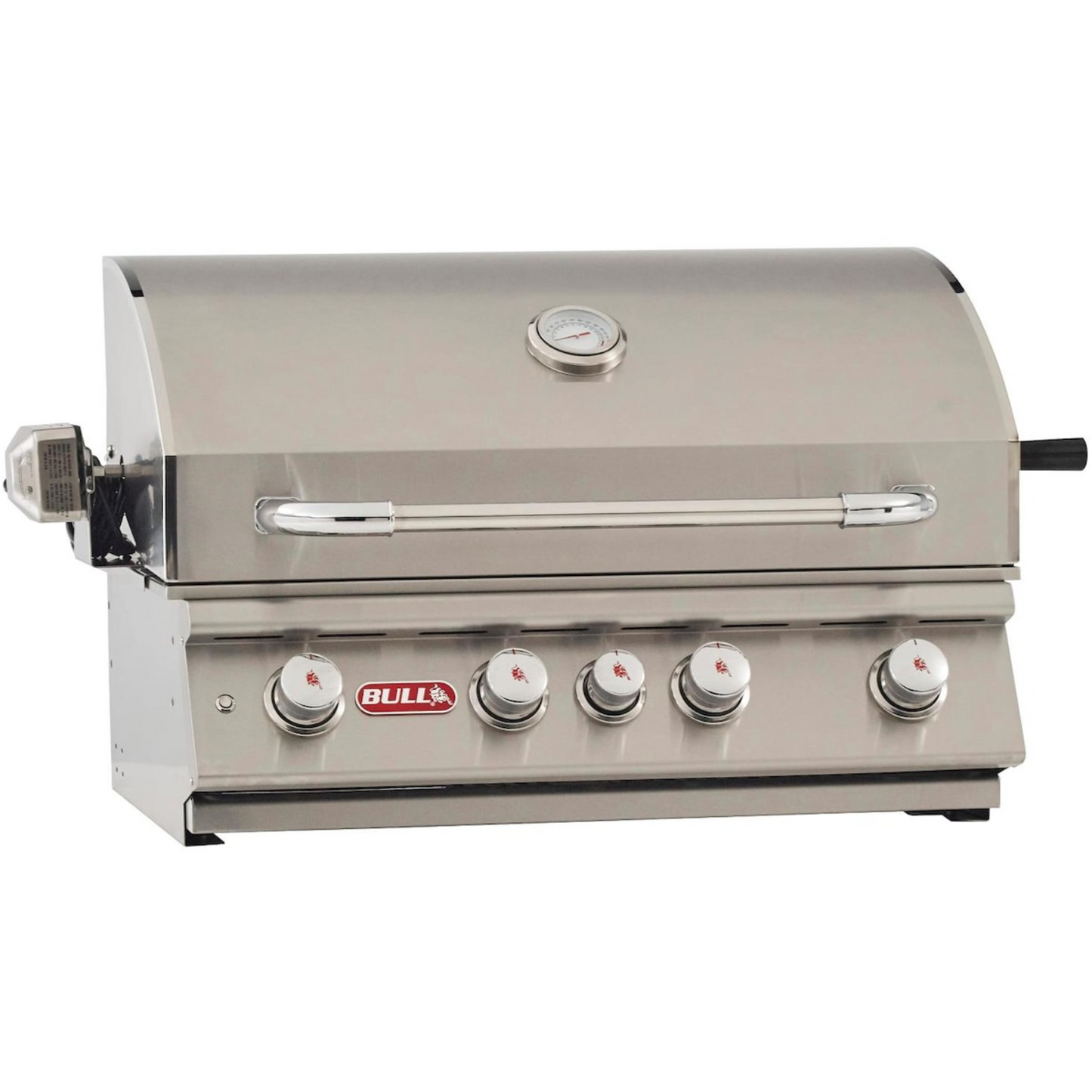 Bull Brahma 38-Inch 5-Burner Built-In Propane Gas Grill With Rotisserie